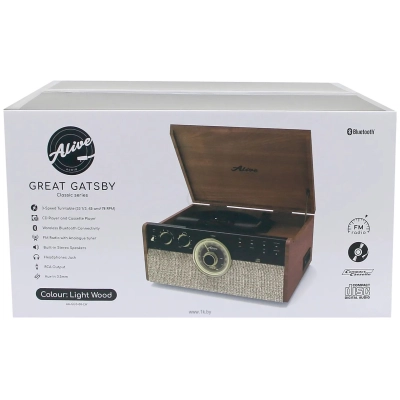 Alive audio Alive Audio Great Gatsby Light Wood AA-GGS-08-LW