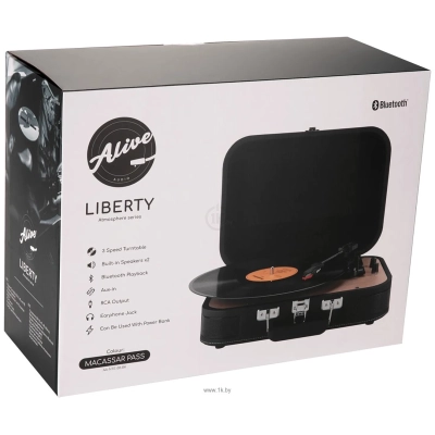 Alive audio Alive Audio Liberty Macassar Pass AA-NTE-08-BK