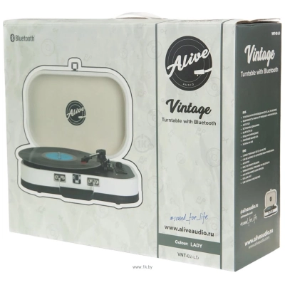 Alive audio Alive Audio Vintage Lady White VNT-02-LD