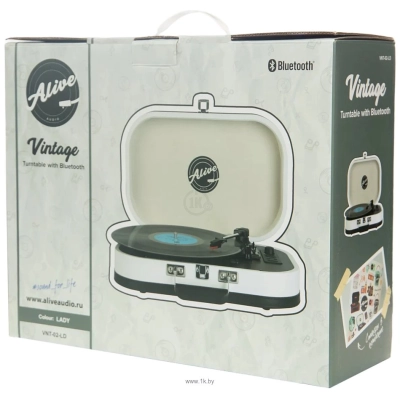 Alive audio Alive Audio Vintage Lady White VNT-02-LD