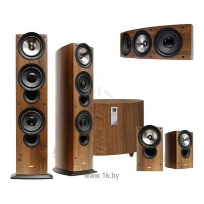 KEF iQ90, iQ30, iQ60c, PSW-2500