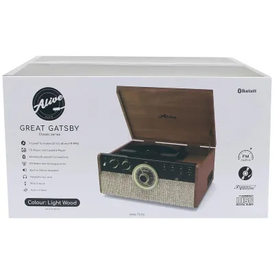 Alive audio Alive Audio Great Gatsby Light Wood AA-GGS-08-LW